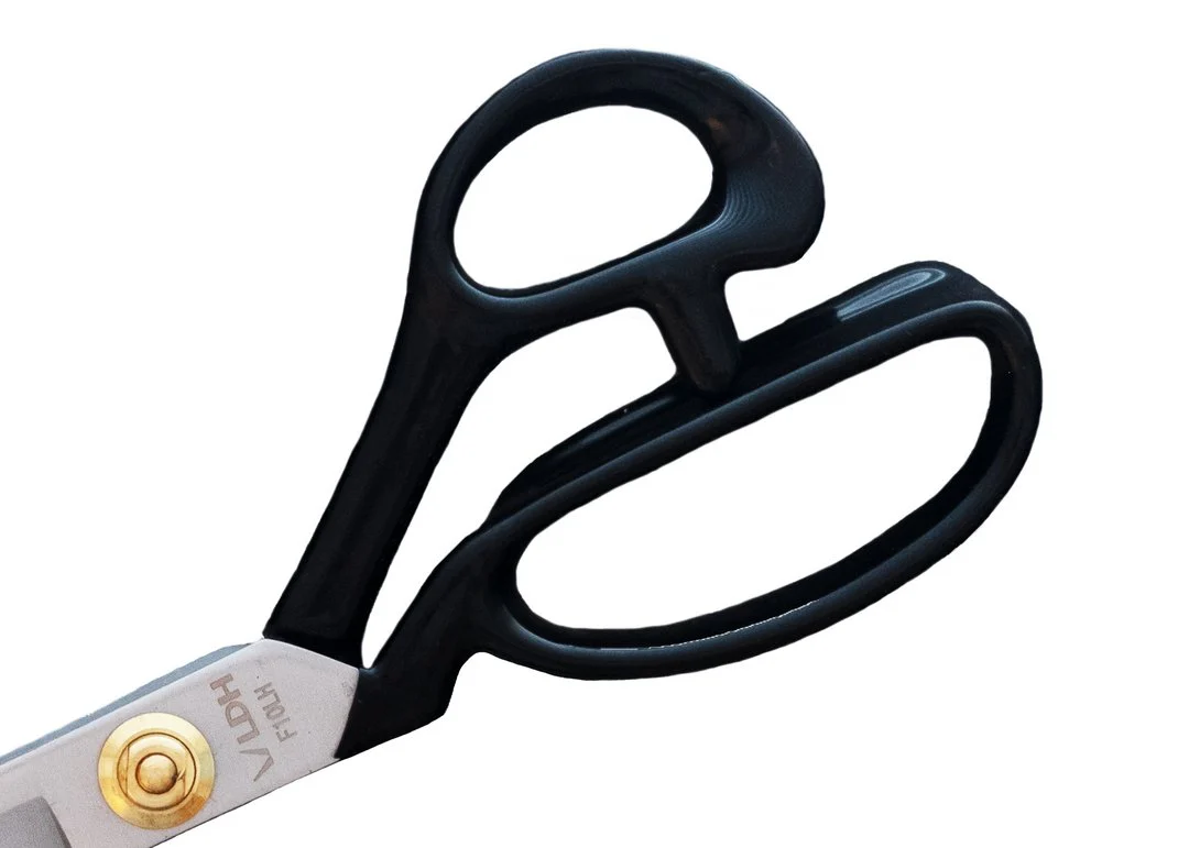 10" True Left-Handed Classic Fabric Shears - LDH Scissors - Image 2