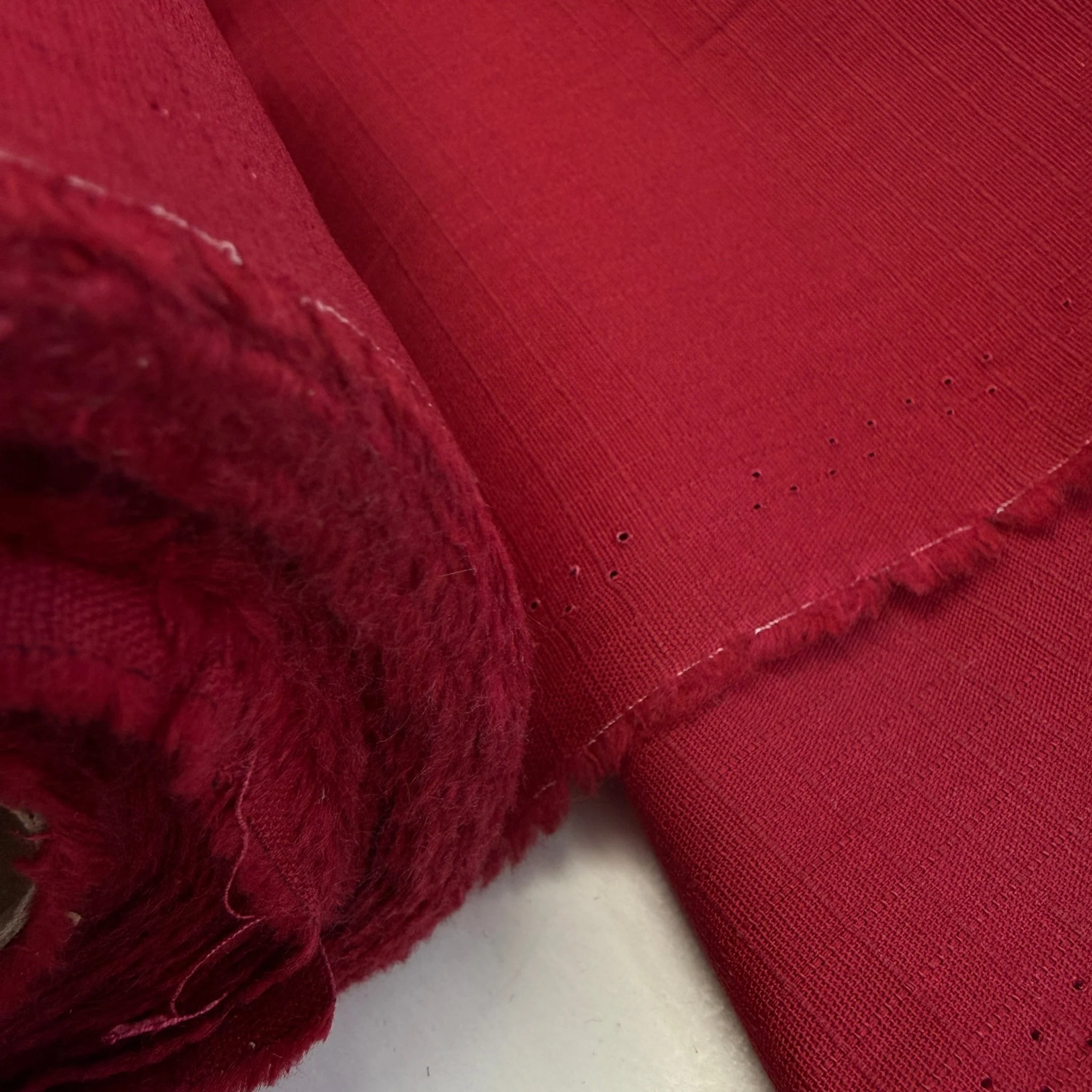 100% Cotton Ripstop (approx. 7.67oz/260 GSM) - Red