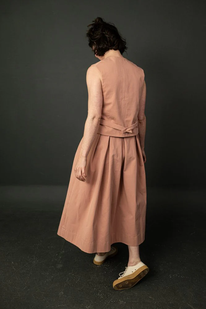8oz Organic Cotton Sanded Twill - Effie Pink - Merchant & Mills - Image 6