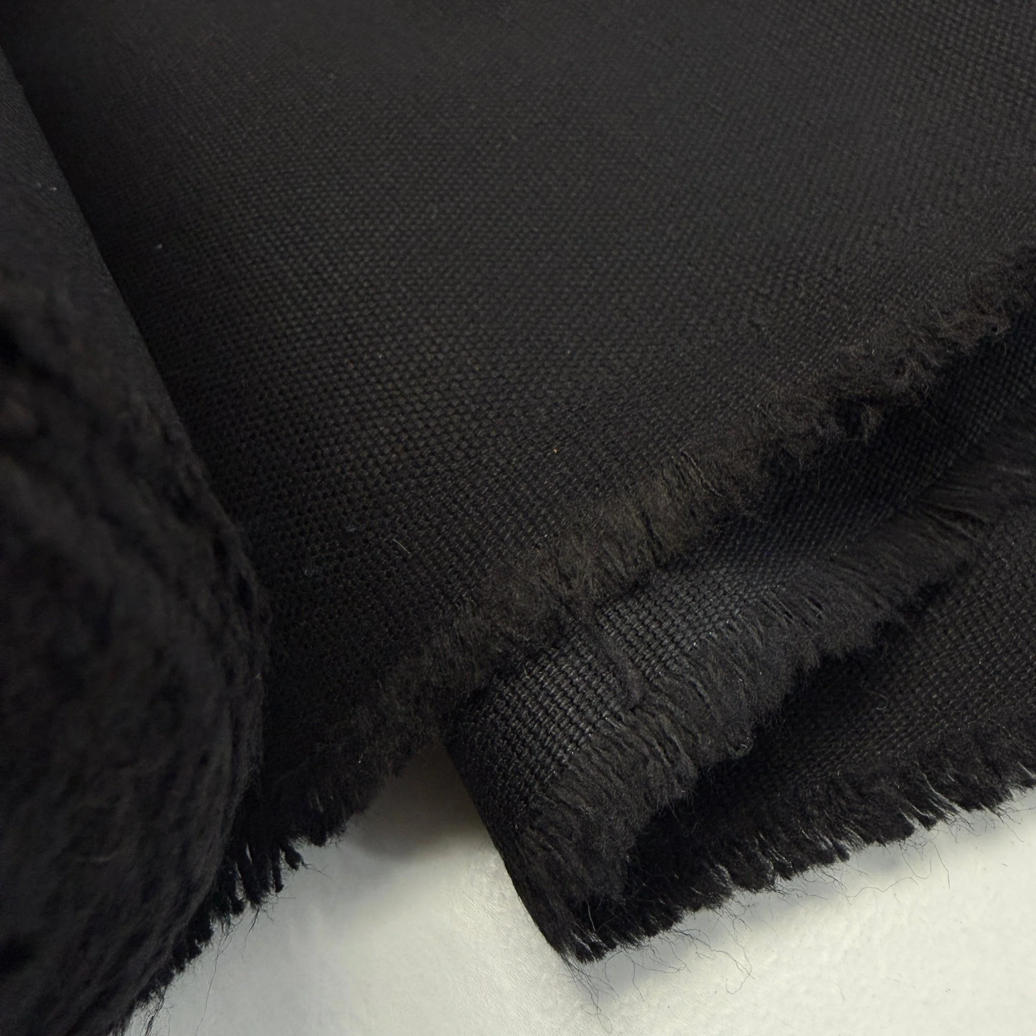 9 oz. Washed Cotton Canvas - Black