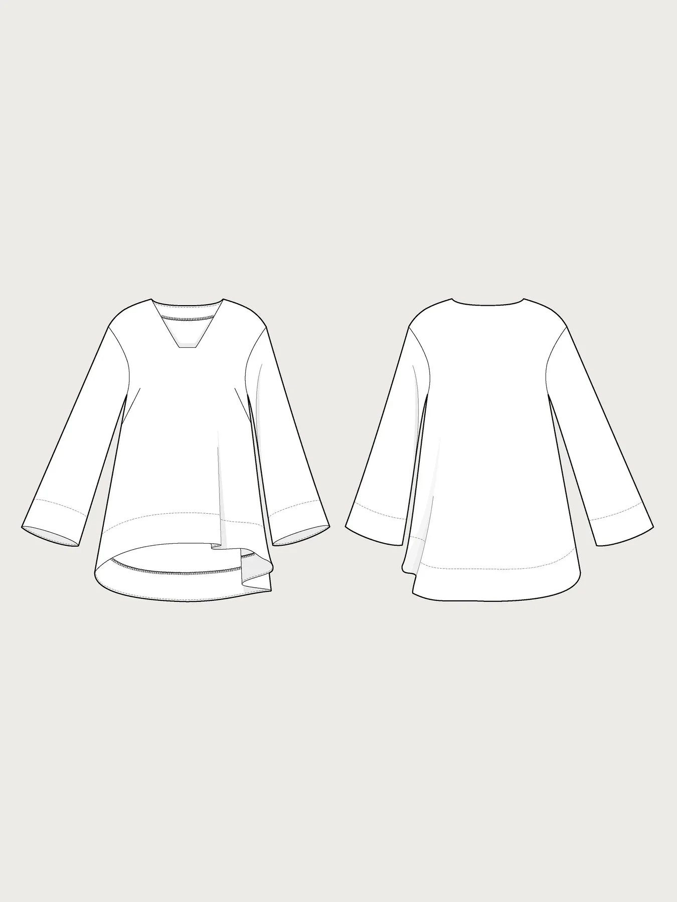 A-Line Tunic Pattern - The Assembly Line - Image 8