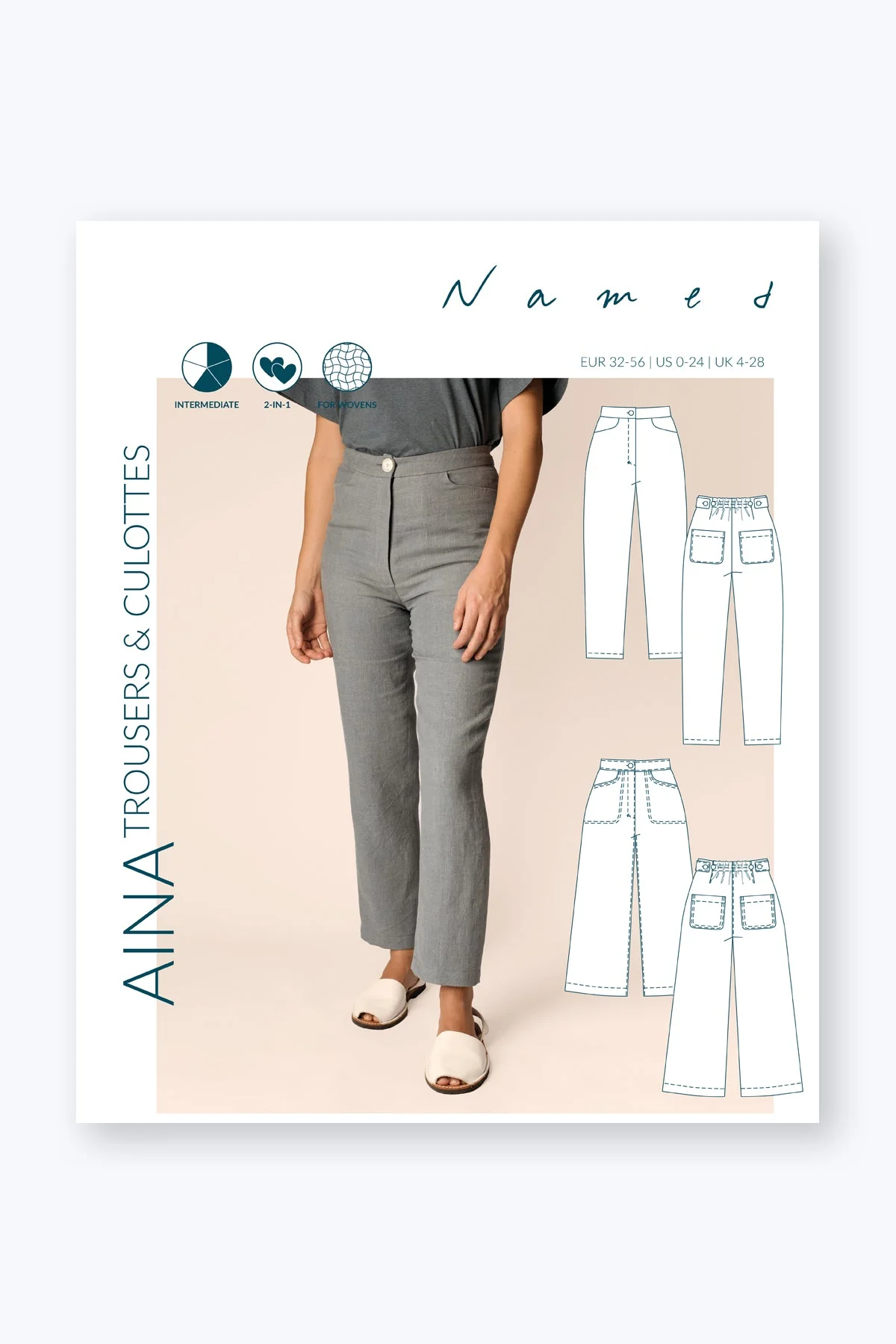Aina Culottes - Named Clothing - Sewing Pattern - Image 7