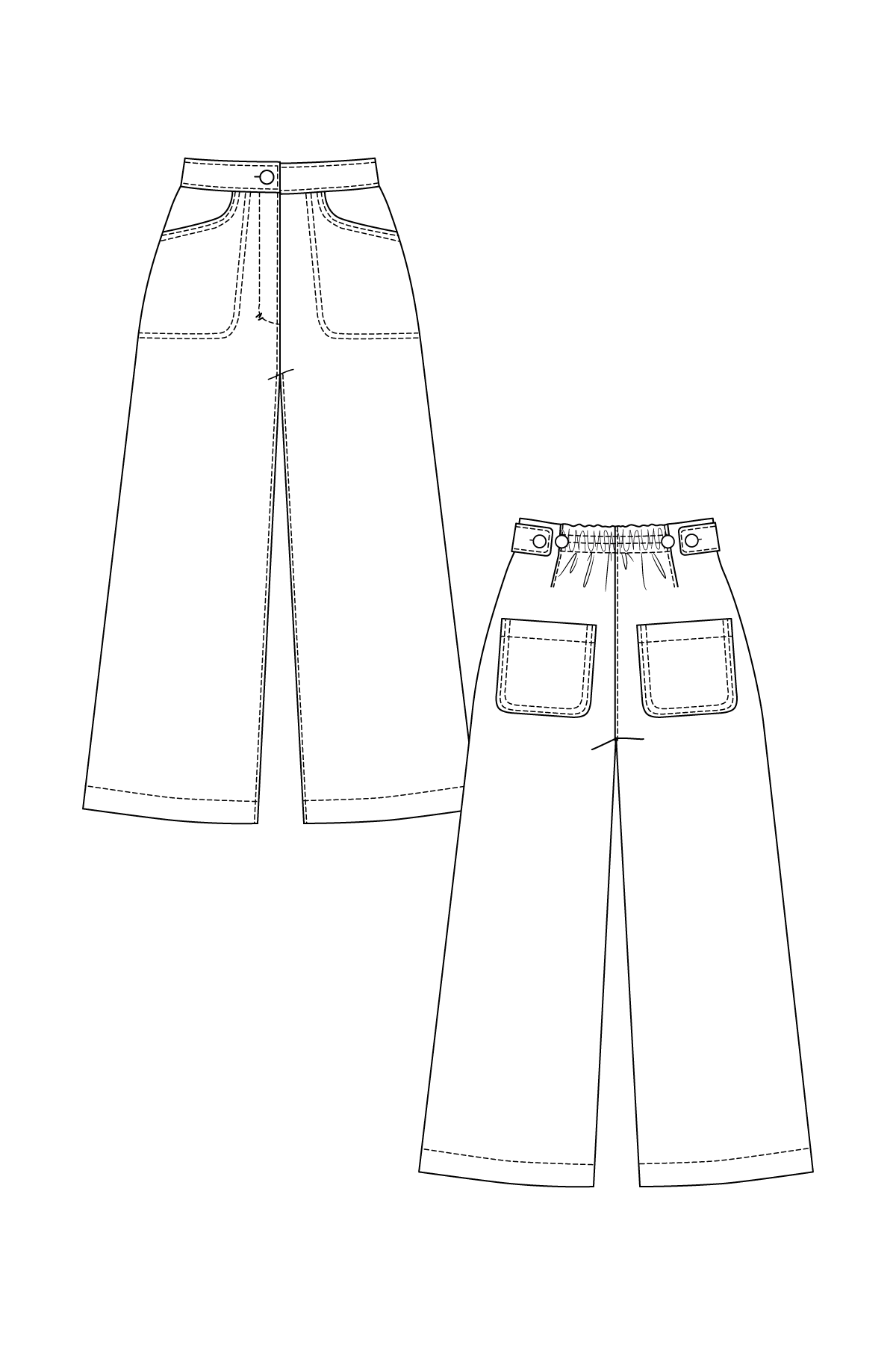 Aina Trousers & Culottes - PDF Pattern - Named Clothing - Image 9