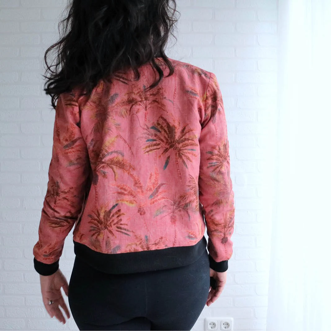 Amelia Bomber Jacket Womens Paper Pattern - Wardrobe by Me - Image 3