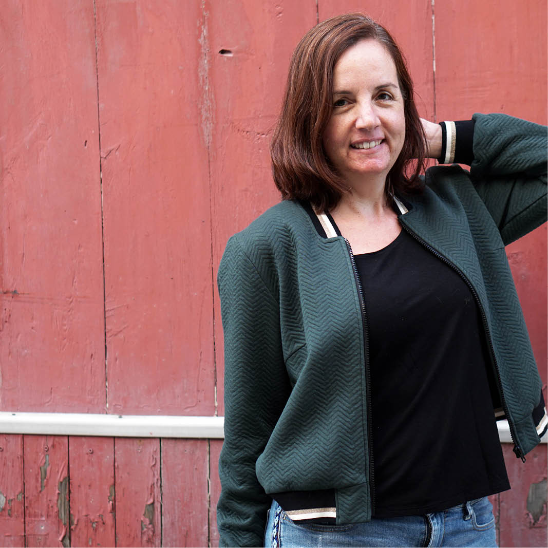 Amelia Bomber Jacket Womens Paper Pattern - Wardrobe by Me - Image 4