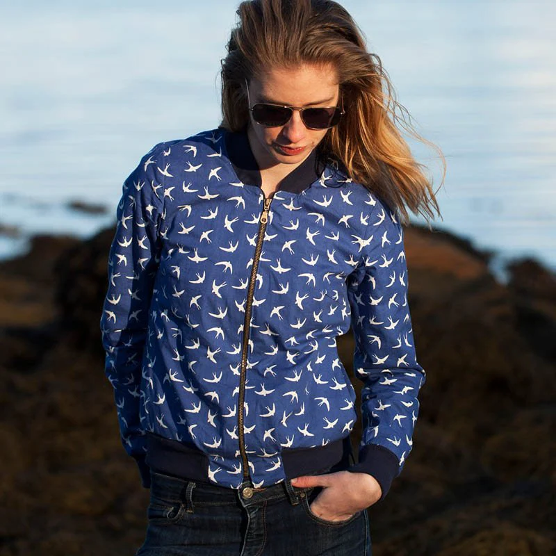 Amelia Bomber Jacket Womens Paper Pattern - Wardrobe by Me - Image 8