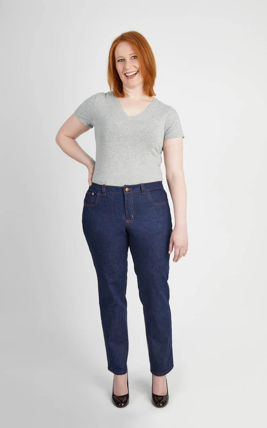 Ames Jeans Paper Pattern - Cashmerette - Image 7