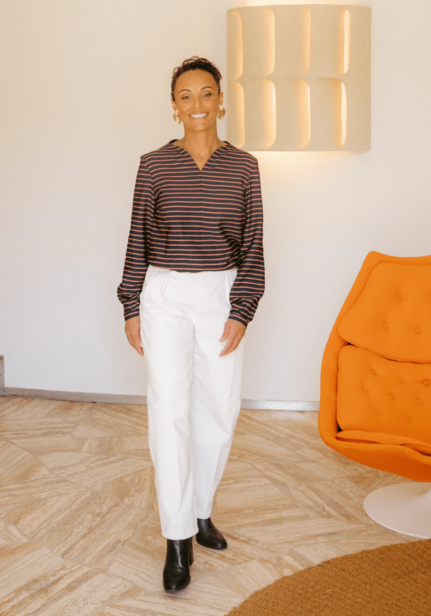 Andrea Trousers Paper Sewing Pattern - Maison Fauve - Image 16