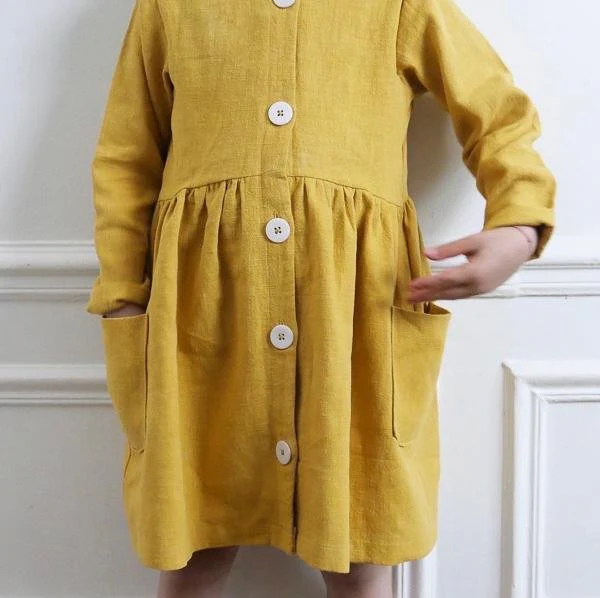 Anna Dress Sewing Pattern - Girl 3/12Y - Ikatee - Image 10