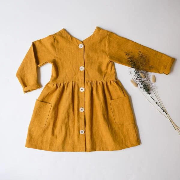 Anna Dress Sewing Pattern - Girl 3/12Y - Ikatee - Image 16