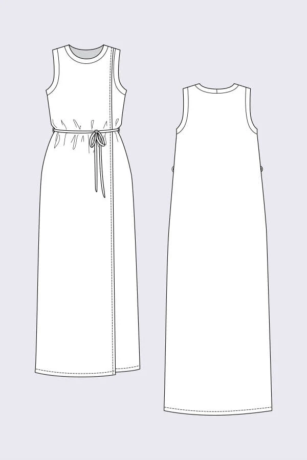 Anneli Double Front Dress + T-Shirt - Named Clothing - Sewing Pattern - Image 8