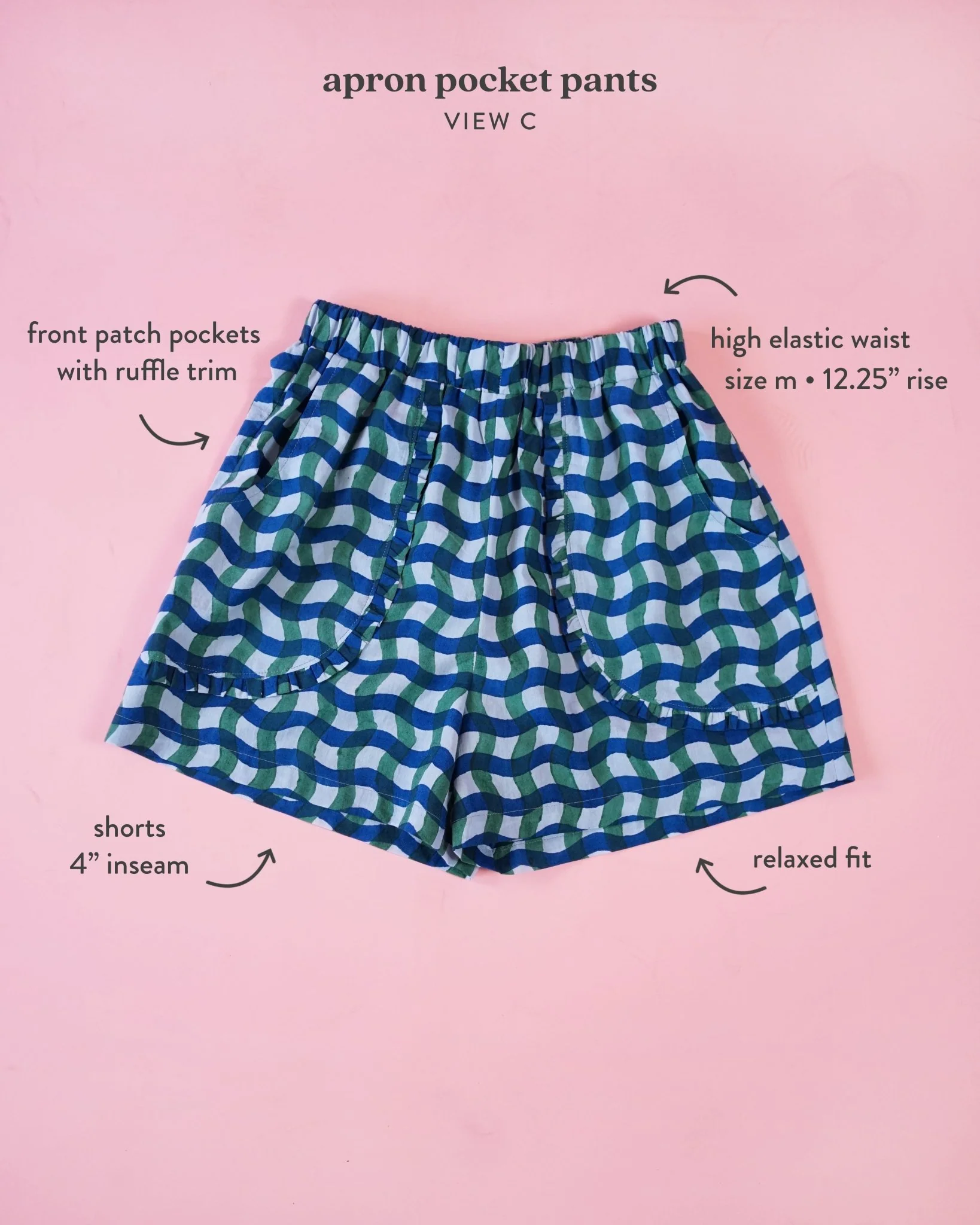 Apron Pocket Pants PDF Pattern - Matchy Matchy Sewing Club - Image 19