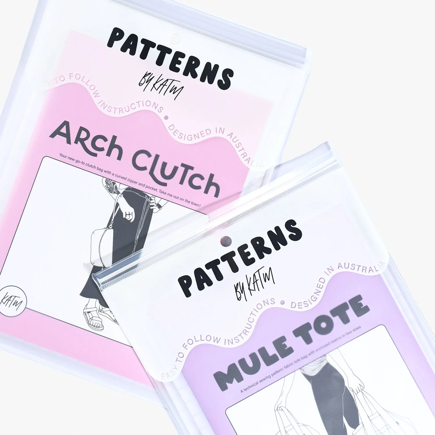 Arch Clutch - Paper Sewing Pattern - Kylie And The Machine - Image 6