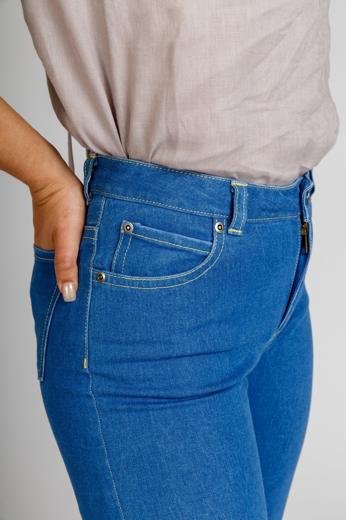 Ash Jeans (4 in 1!) - Megan Nielsen Patterns - Sewing Pattern - Image 4