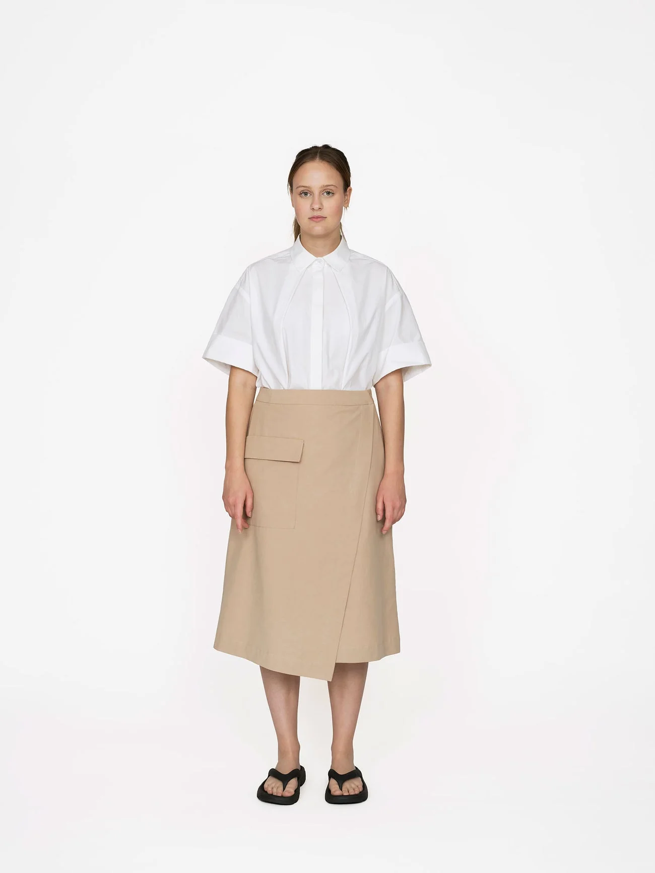 Asymmetrical Midi Skirt Pattern - The Assembly Line