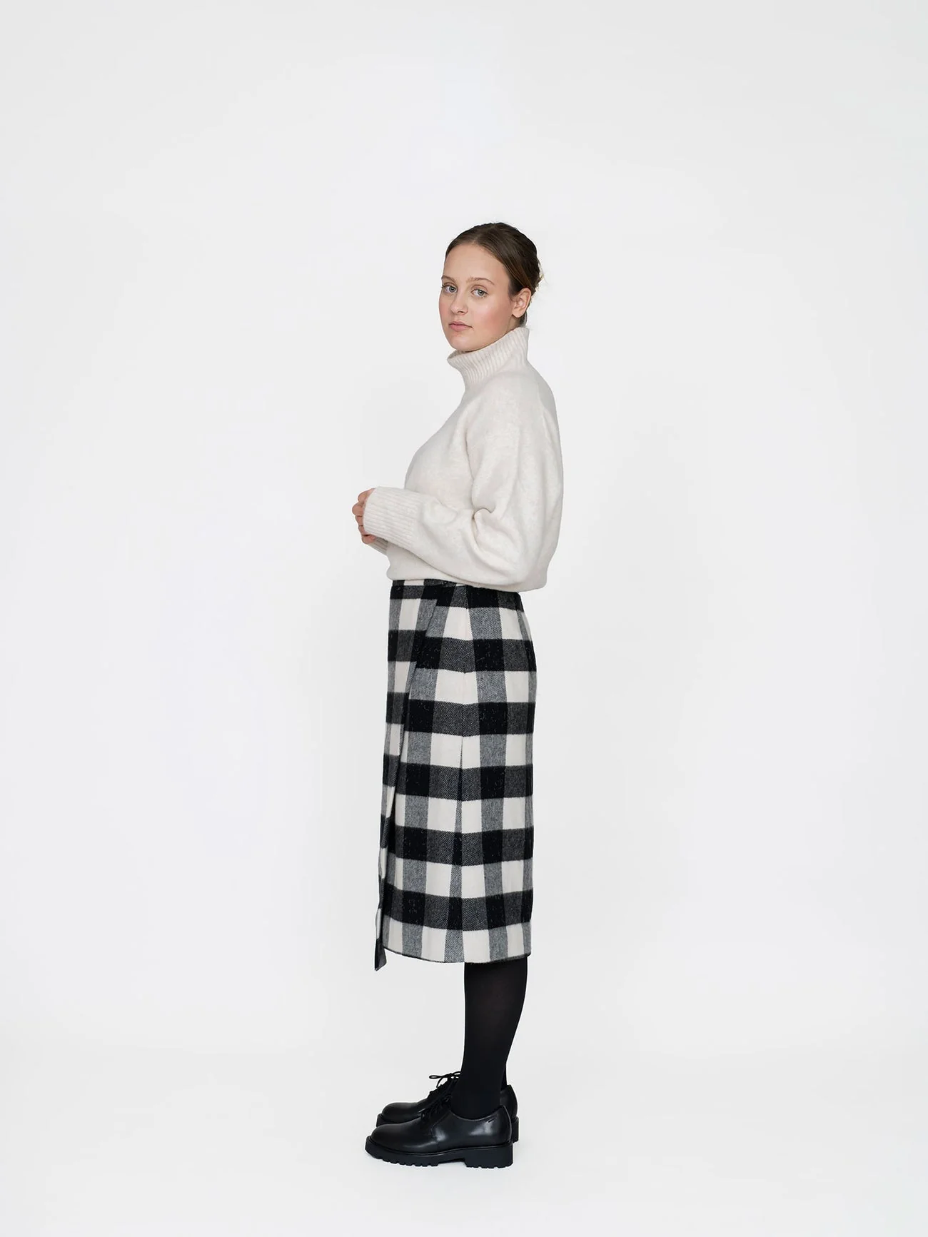 Asymmetrical Midi Skirt Pattern - The Assembly Line - Image 2