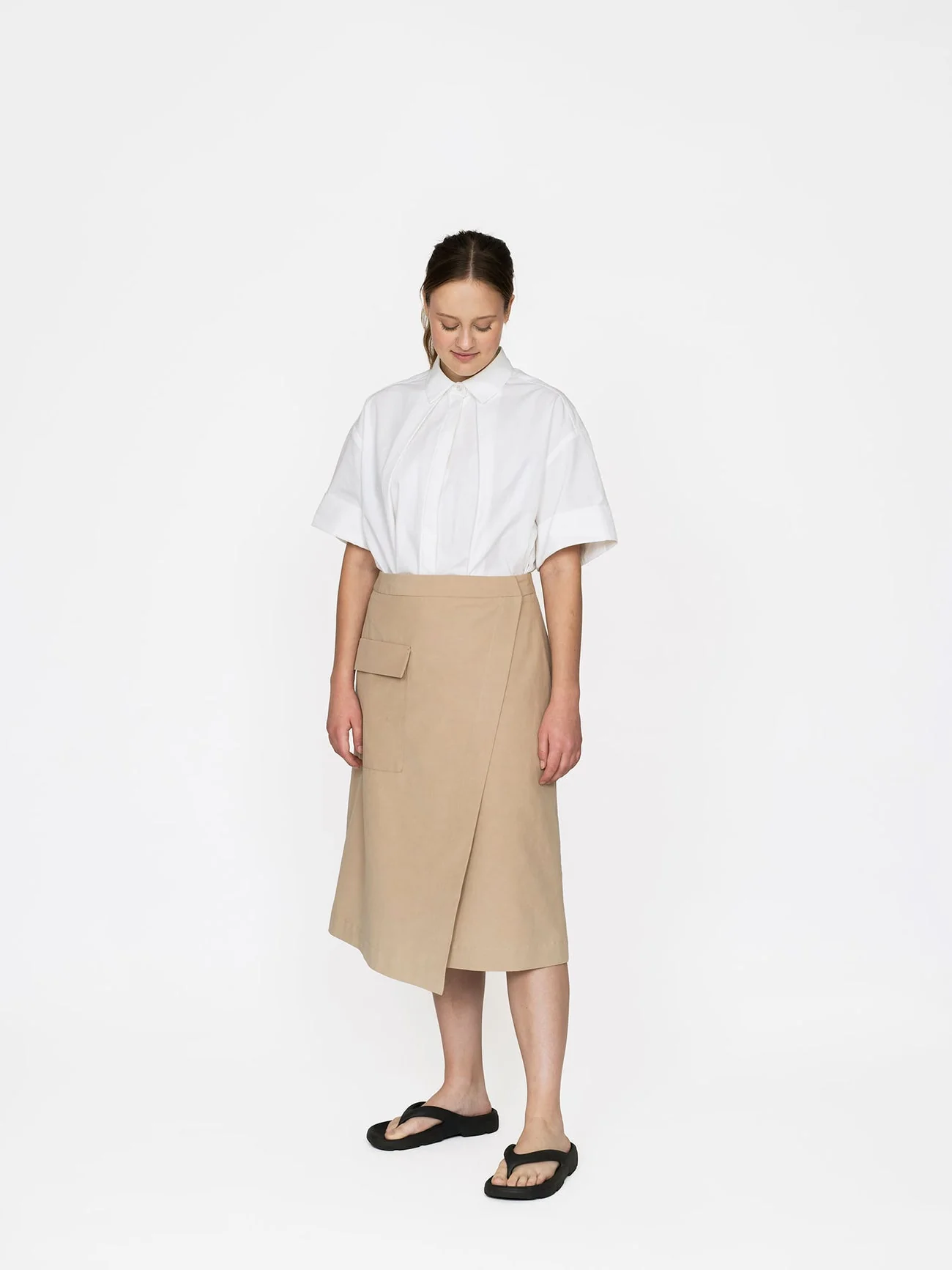 Asymmetrical Midi Skirt Pattern - The Assembly Line - Image 6