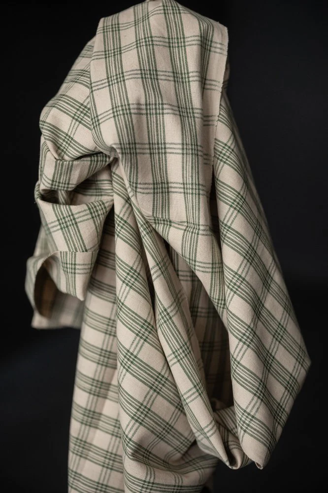 Atlas Check Handwoven Indian Cotton - Merchant & Mills - Image 2