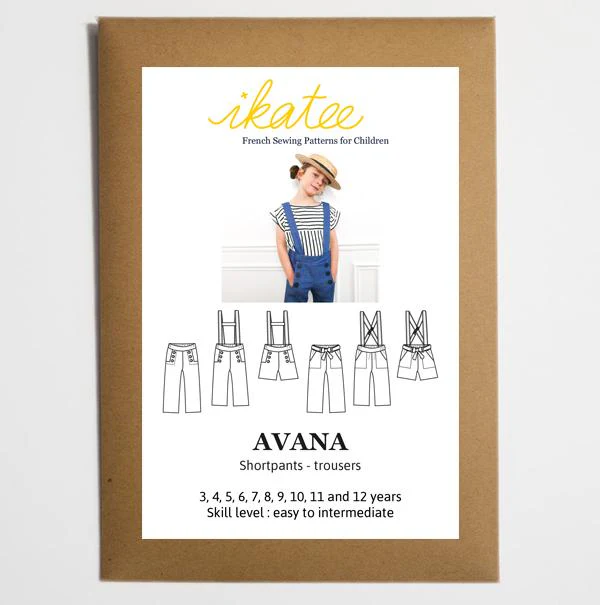 Avana Pants/Shorts Sewing Pattern - Girl 3/12Y - Ikatee - Image 20
