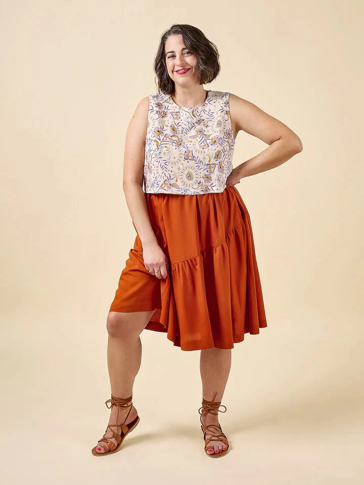 Azure Dress, Skirt & Top Pattern - Closet Core Patterns - Image 20