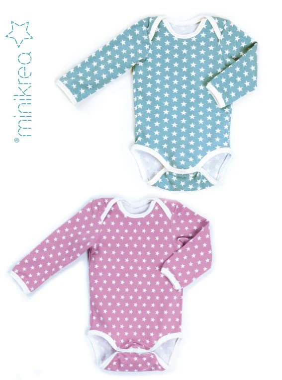 Baby Bodysuit - Minikrea - Pattern - 0-3 Years - Image 2