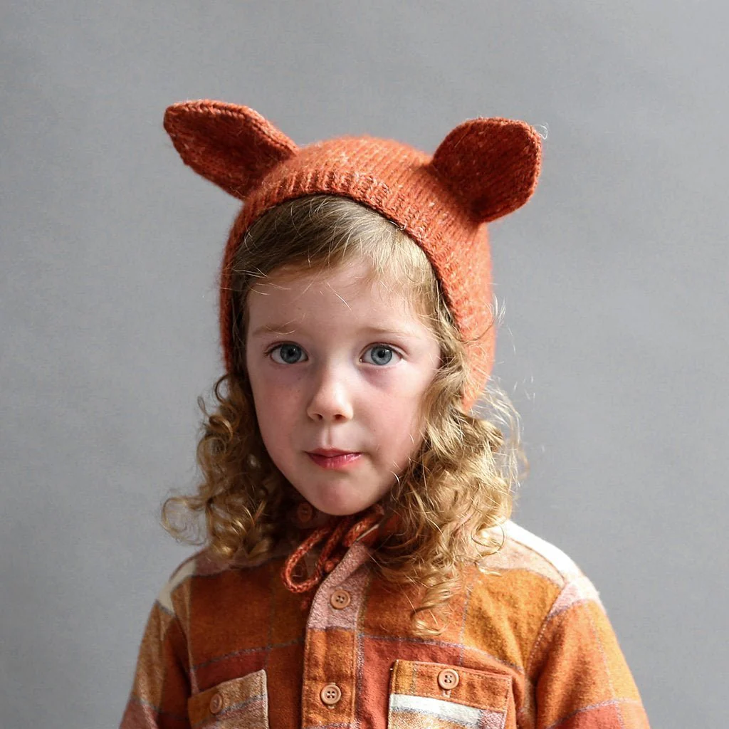 Baby + Child Animal Bonnet - Wiksten - Knitting Pattern - Image 4