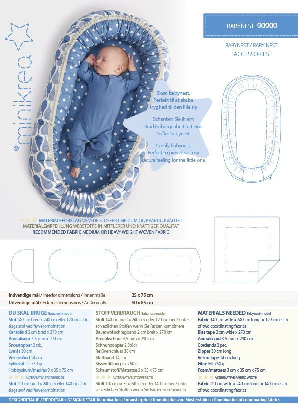 Baby Nest - Minikrea - Pattern - Image 4