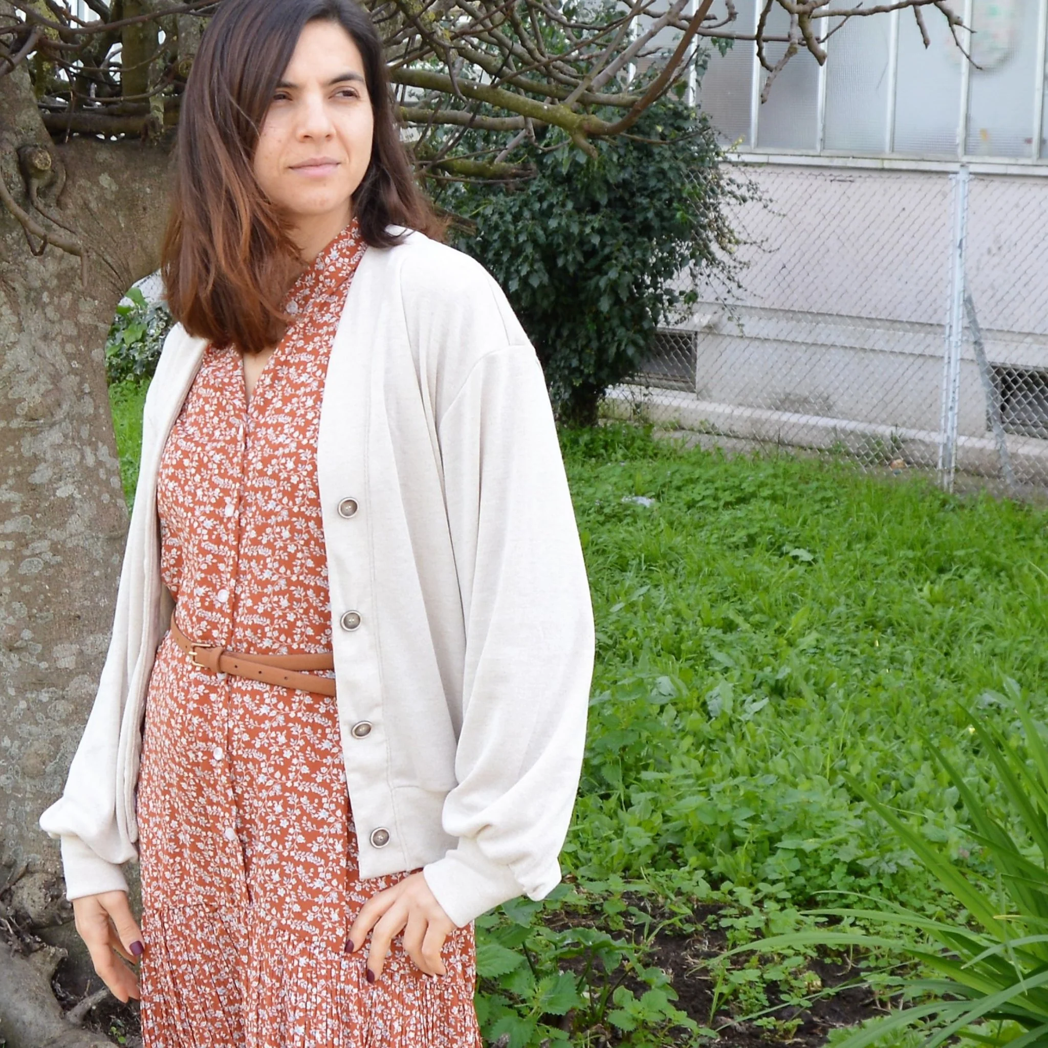 Balloon Cardigan Womens Paper Pattern - Wardrobe by Me - Image 2