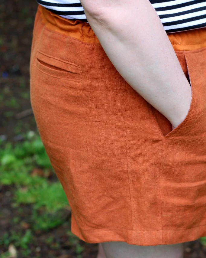 Bamberton Shorts Womens PDF Sewing Pattern - Thread Theory - Image 6