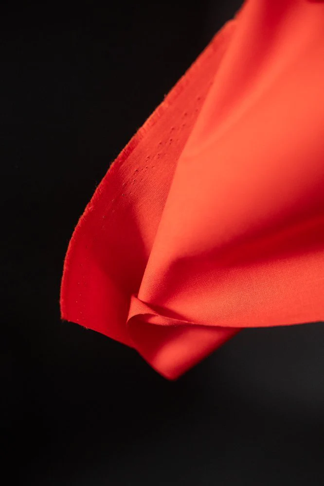 Barrier Lining (for Oilskin) - Lippy Red - Merchant & Mills - Image 3