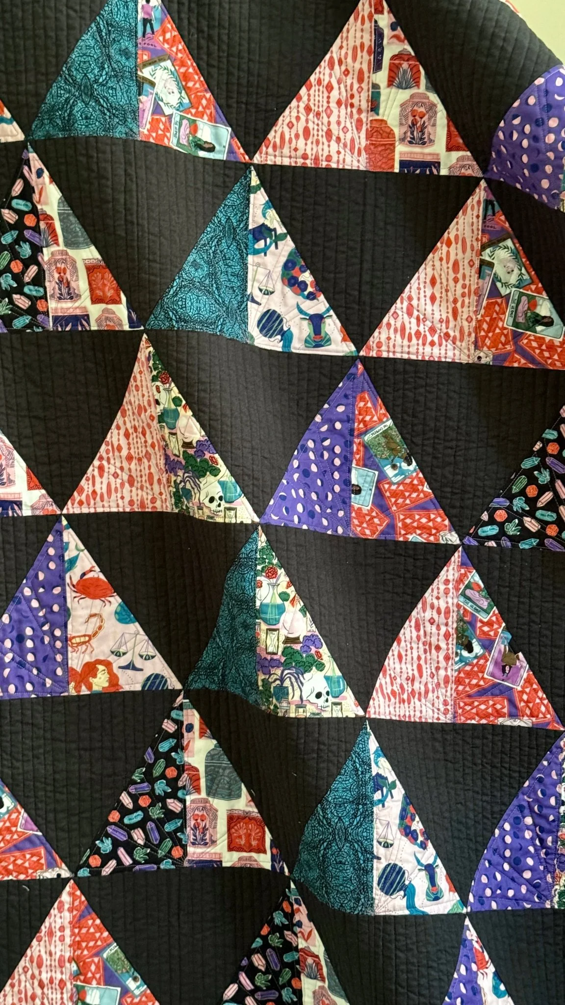 Beaded Curtain - Secret Of The Oracle - Tara Reed - Cloud 9 Fabrics - Poplin - Image 6