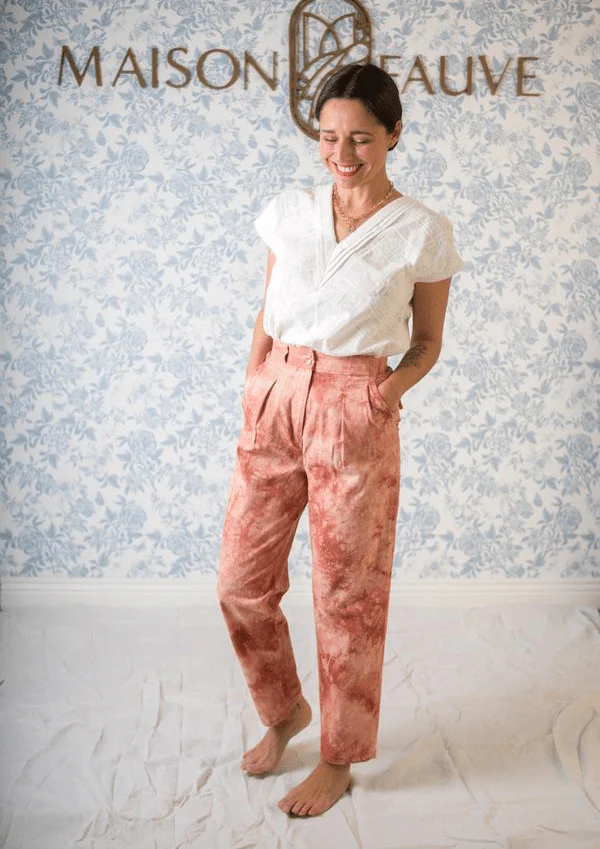 Belem Trousers Paper Sewing Pattern - Maison Fauve - Image 3