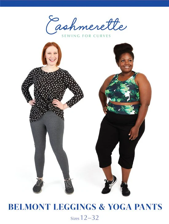 Belmont Legging & Yoga Pants Paper Pattern - Cashmerette - Image 2