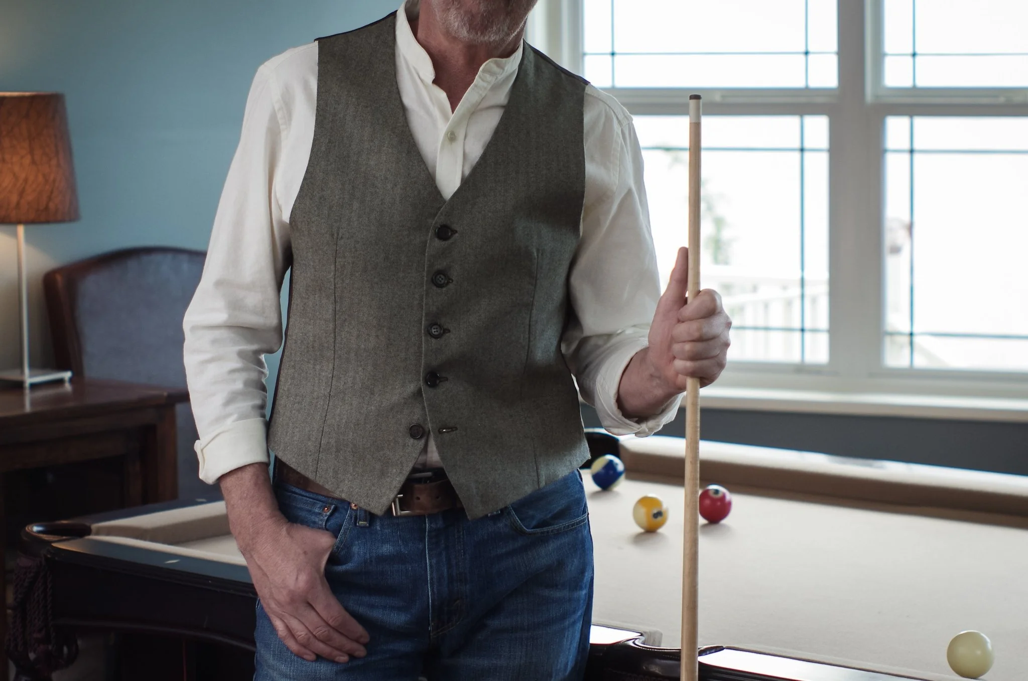 Belvedere Waistcoat Mens PDF Sewing Pattern - Thread Theory - Image 9