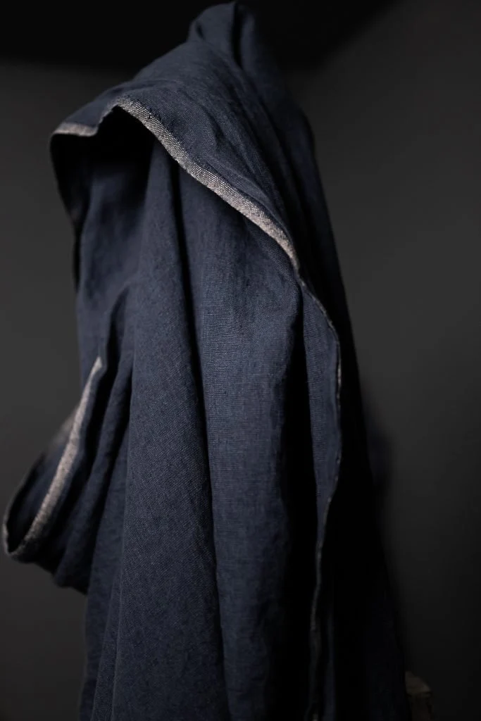 Beth Blue Linen - European Import - Merchant & Mills - Image 4