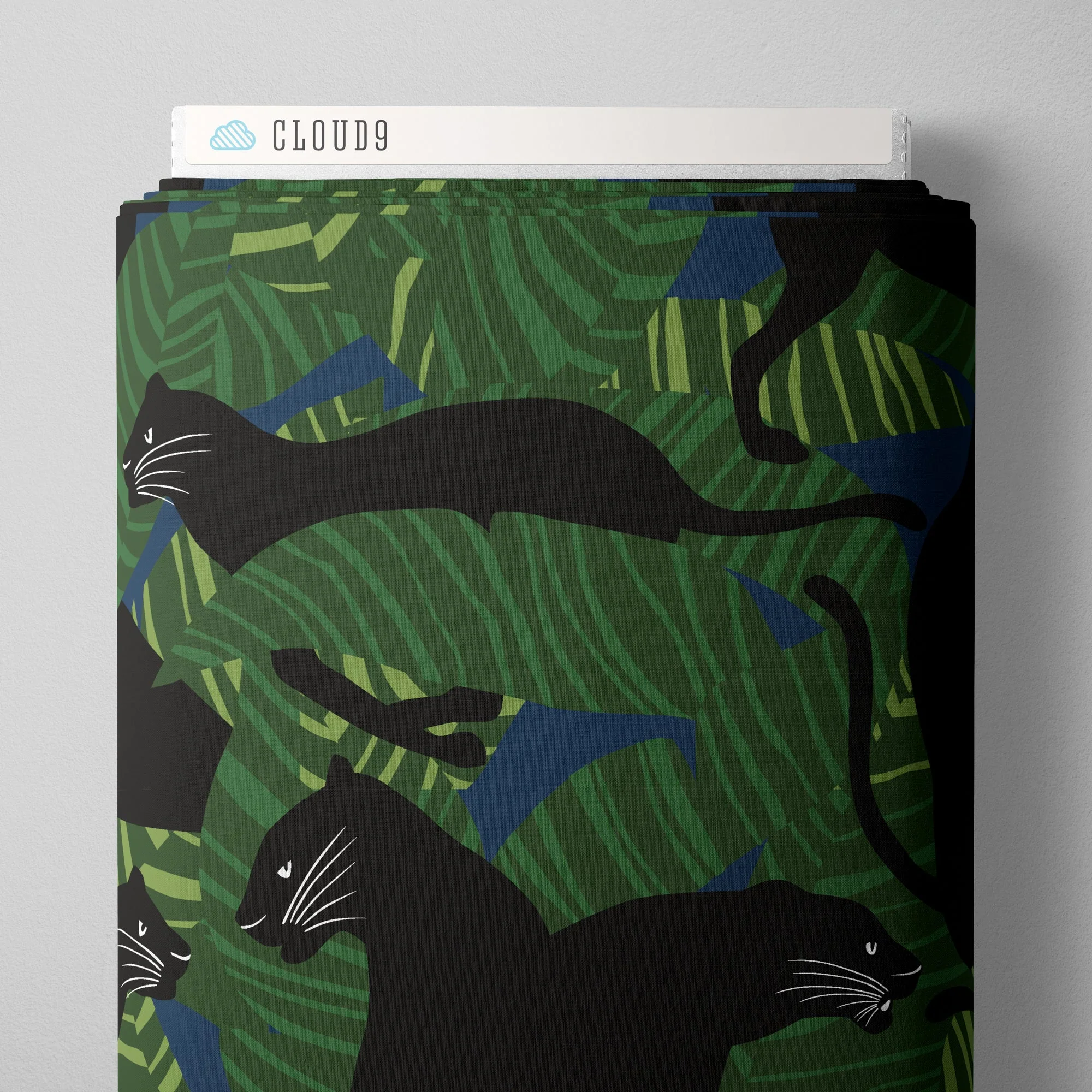 Black Panthers - Ophelia Pang - Canvas Collective - Cloud 9 Fabrics - Canvas