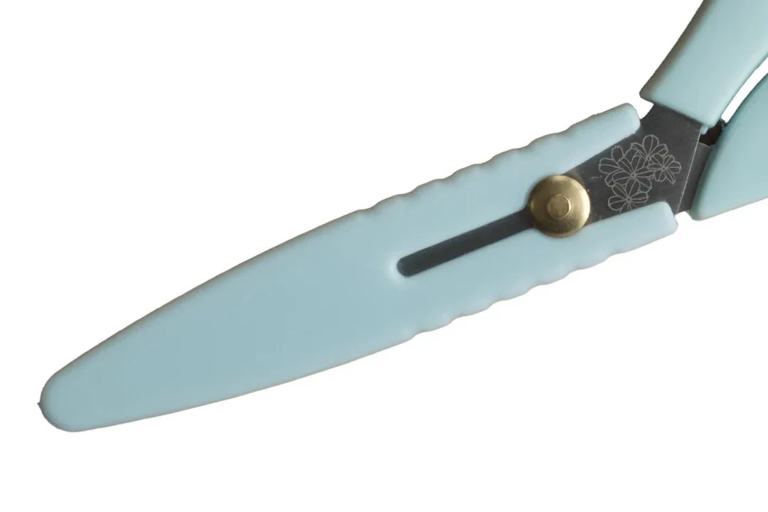 Bloom Series 8.5" Fabric Scissors - Blue - LDH Scissors - Image 4