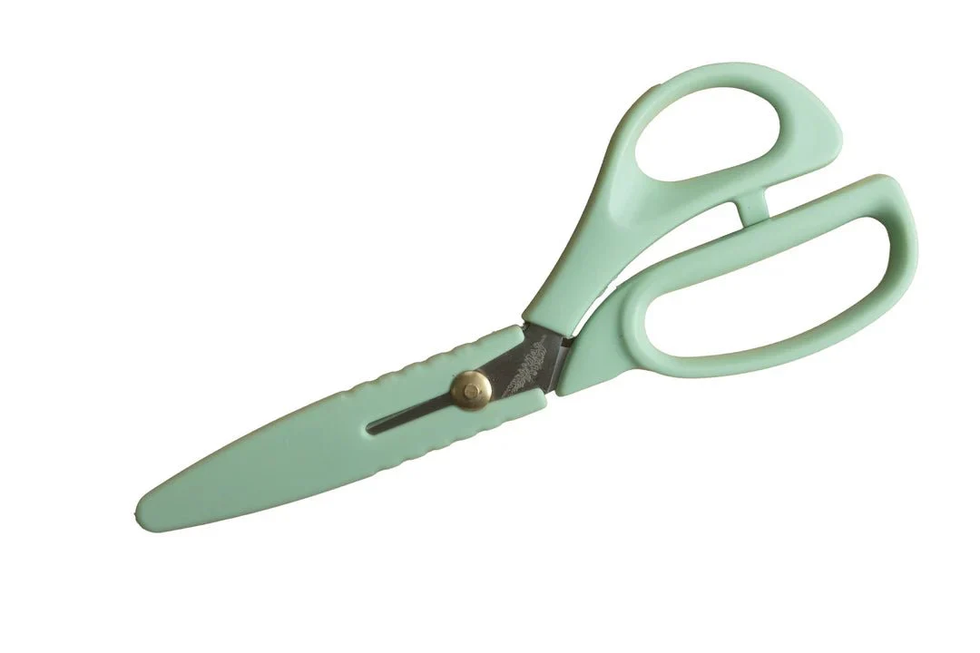 Bloom Series 8.5" Fabric Scissors - Green - LDH Scissors - Image 2