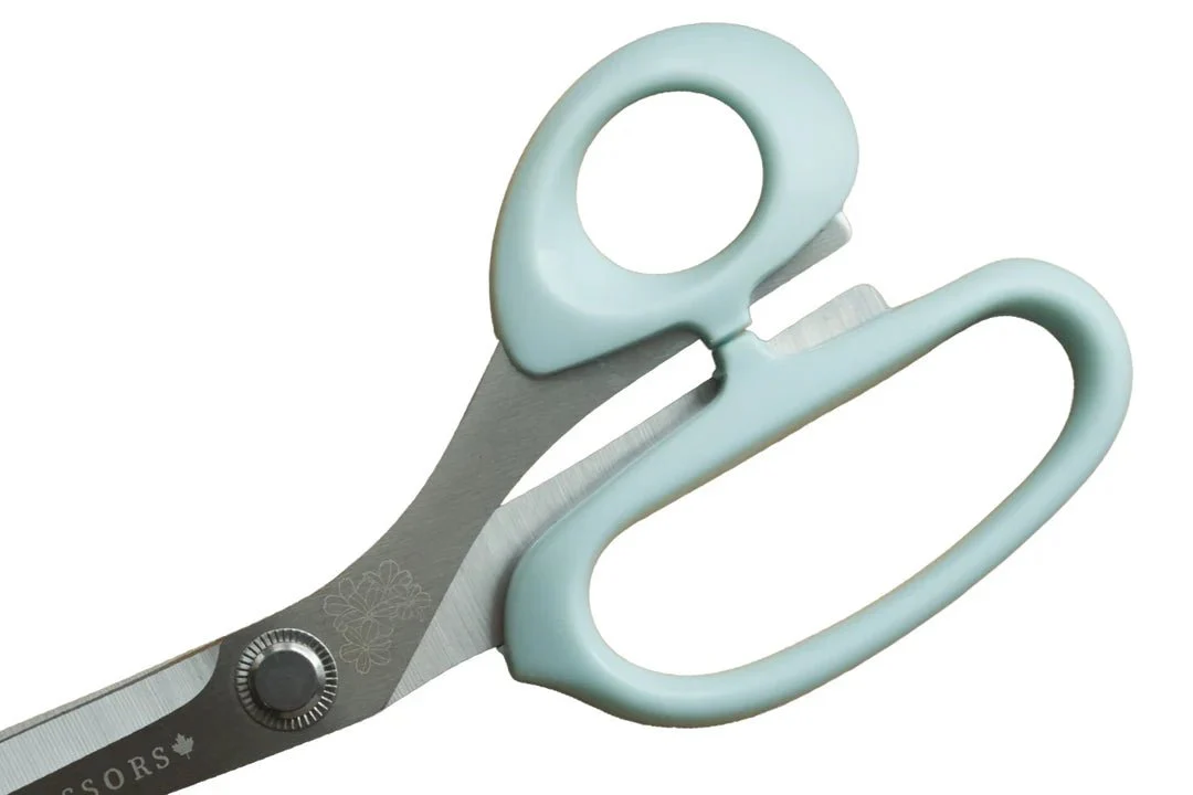 Bloom Series Lightweight Fabric Scissors - Blue - 8", 9", 10" - LDH Scissors - Image 5