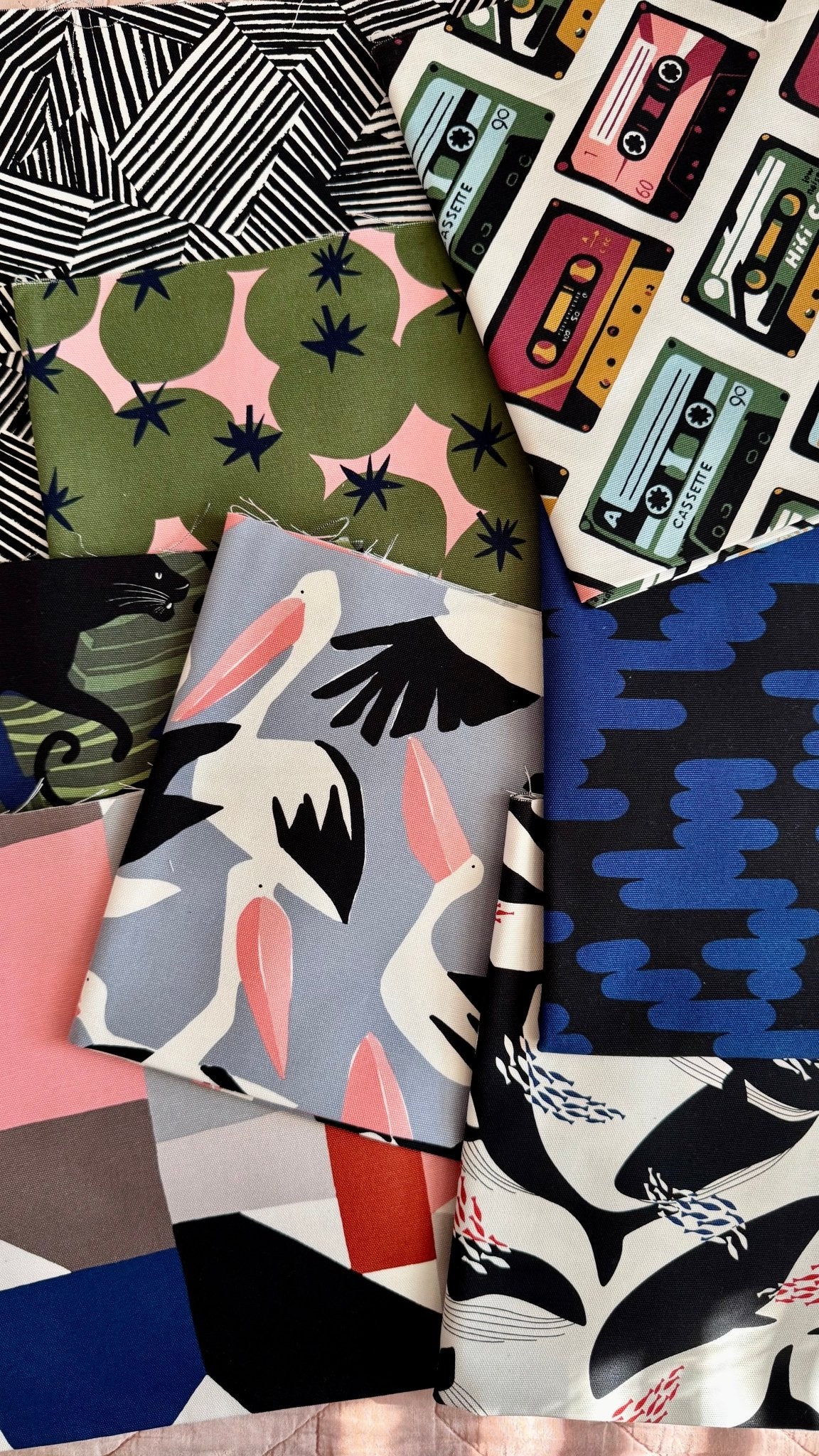 Black Panthers - Ophelia Pang - Canvas Collective - Cloud 9 Fabrics - Canvas - Image 9