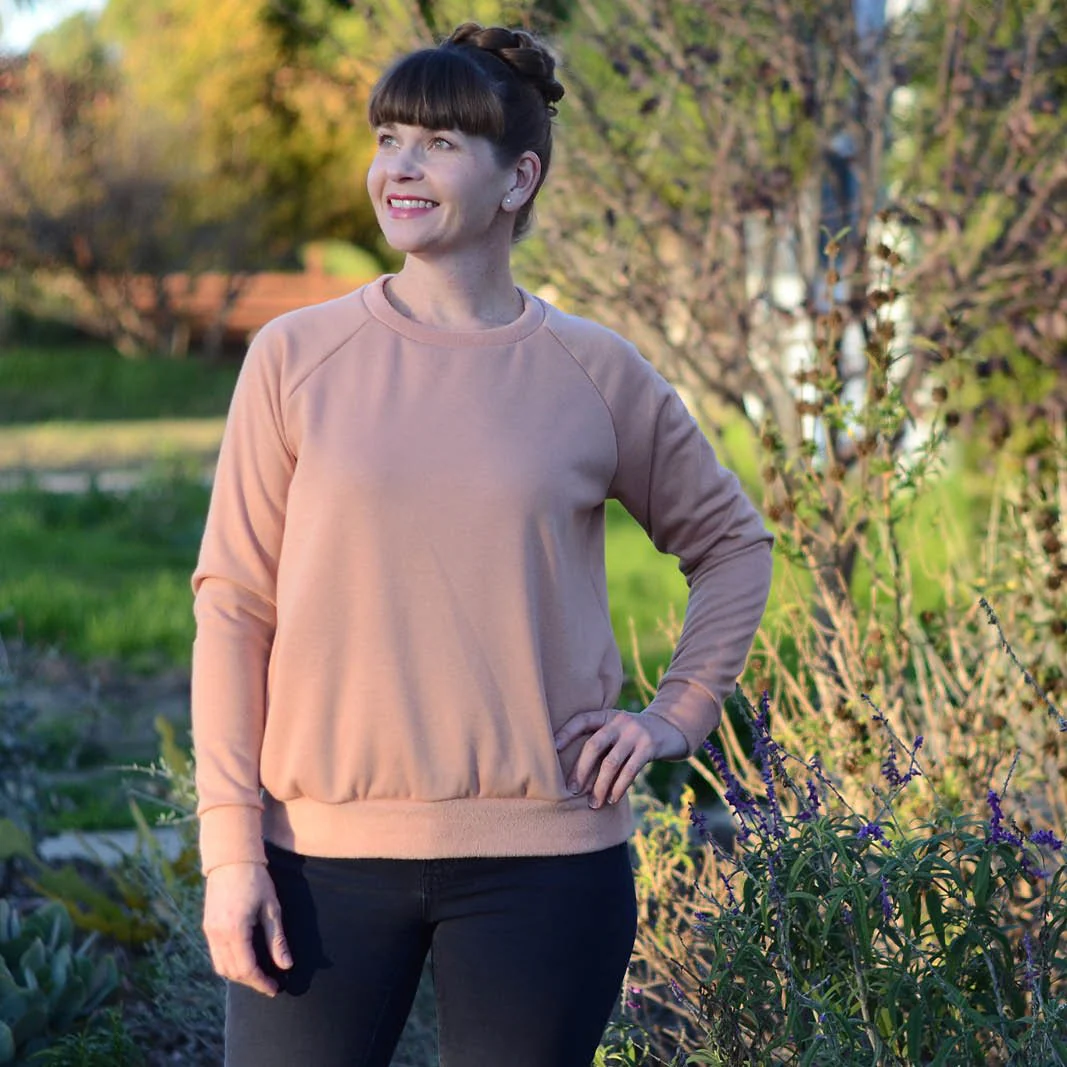 Boxy Raglan Womens Paper Pattern - Wardrobe by Me - Image 8
