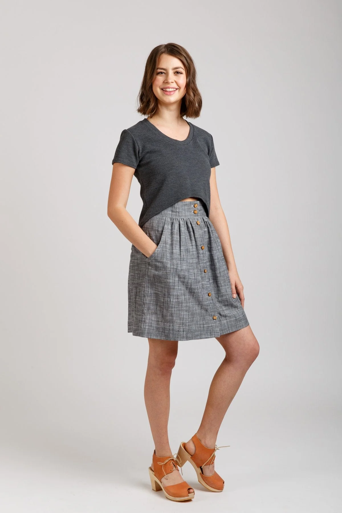 Briar Sweater and T-shirt - Megan Nielsen Patterns - Sewing Pattern - Image 8