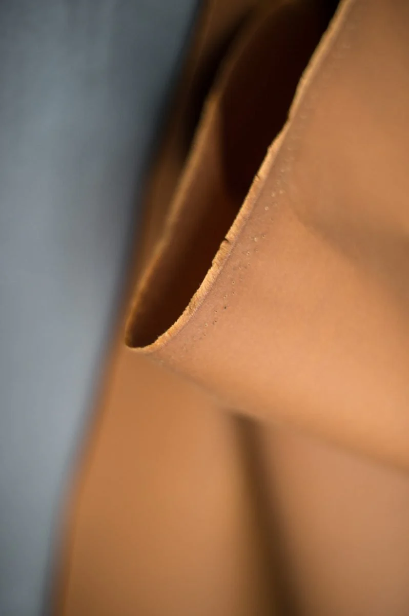 British Organic Cotton Traditional Oilskin - Gold - Merchant & Mills - Image 3