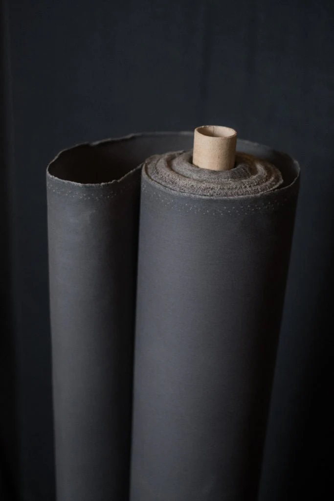 British Organic Cotton Traditional Oilskin - Grey - Merchant & Mills - Image 3