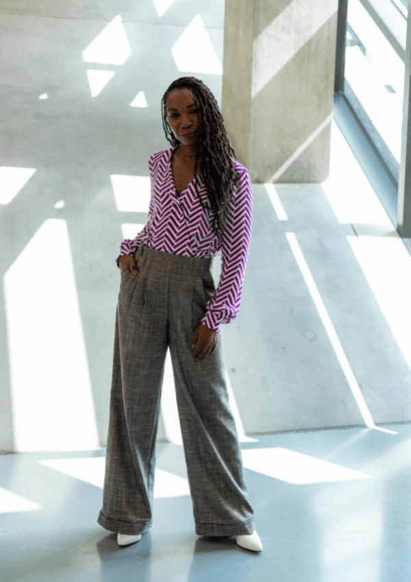 Brooklyn Trousers Paper Sewing Pattern - Maison Fauve - Image 7
