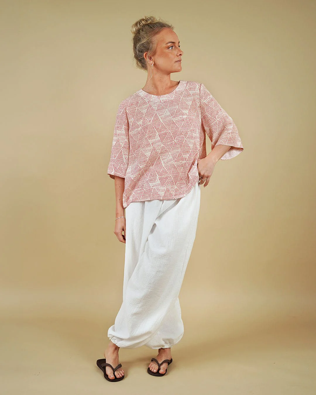 Bubble Pants Womens Paper Pattern - Wardrobe by Me - Image 3