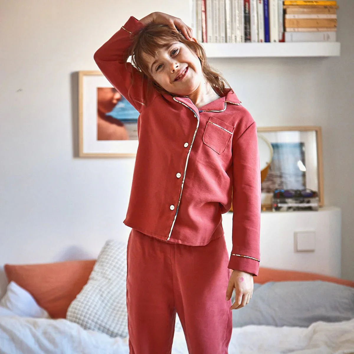 BUDAPEST Pajamas Sewing Pattern - Kids 3/12Y - Ikatee - Image 16