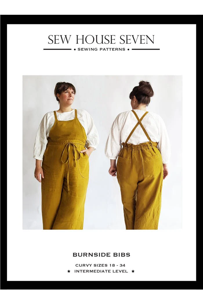 Burnside Bibs Sewing Pattern - Sew House Seven - Image 20