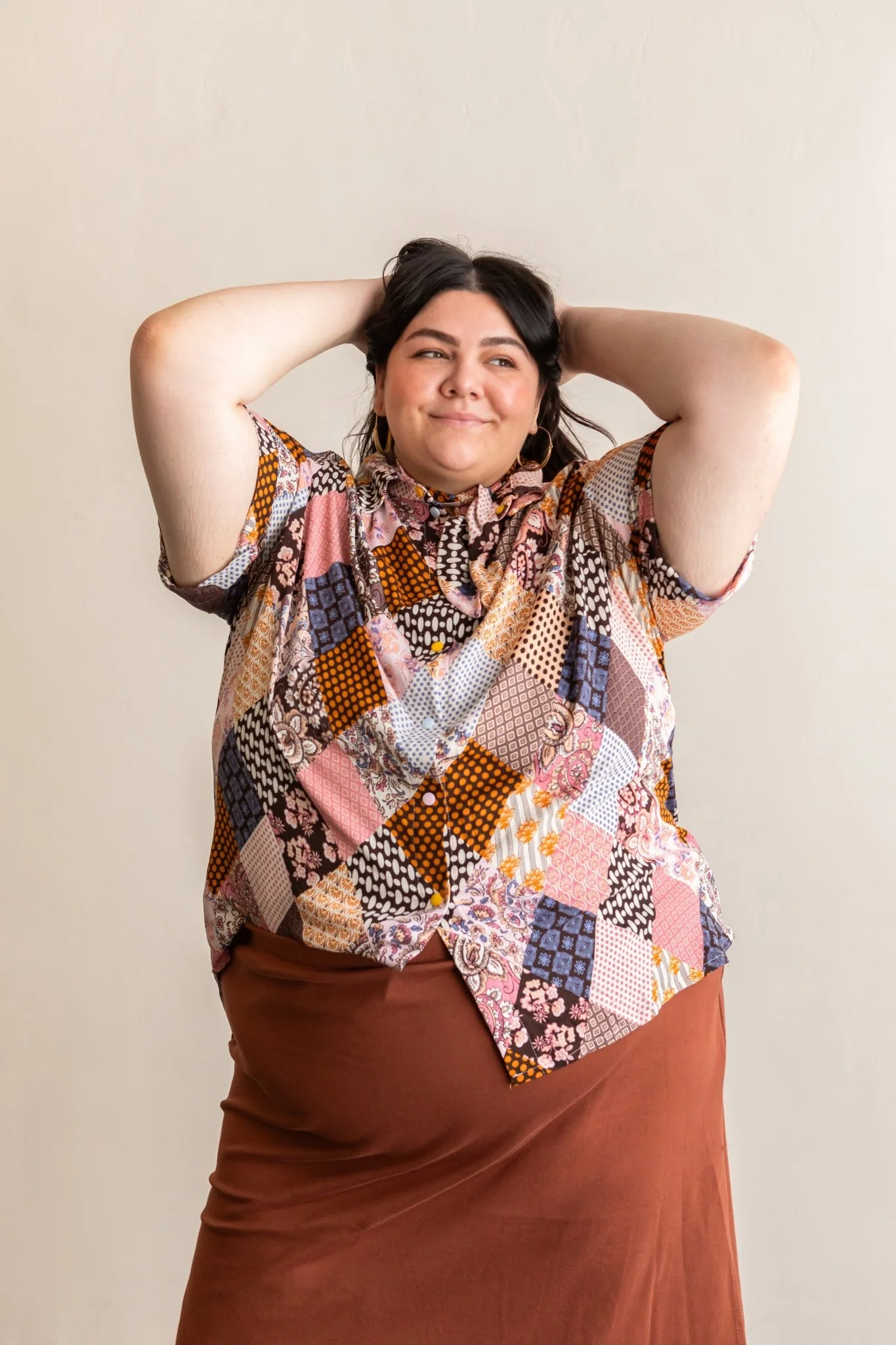 Butano Button Up Shirt Pattern - Friday Pattern Company - Image 14