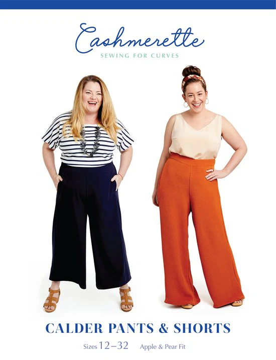 Calder Pants & Shorts Paper Pattern - Cashmerette - Image 3